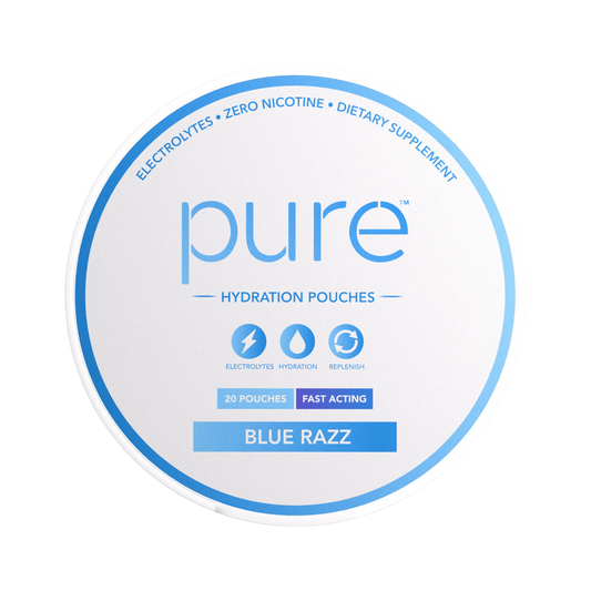 Blue Razz Hydration Pouches