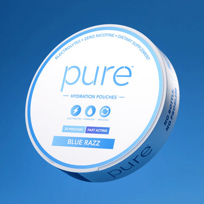 Blue Razz Hydration Pouches